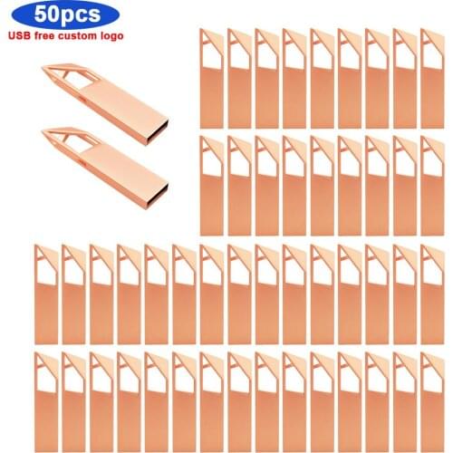 50pcs/lot Usb flash drive 64GB 32GB 16GB Customize 8GB pen drive 2.0 pendrive u disk memoria cel usb stick gift For photography