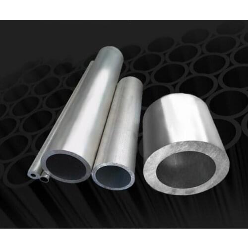 Aluminium 6061 round through tube 16/17/18/19mm outer diameter 2.5mm 3mm 4mm 4.5mm wall thickness smooth hollow pipe 200mm long