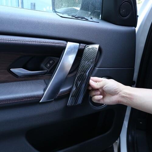 Car Interior Door Handle Decoration Cover Trim ABS Plastic For Land Rover Discovery Sport 2020 Car Accessories Modified Parts