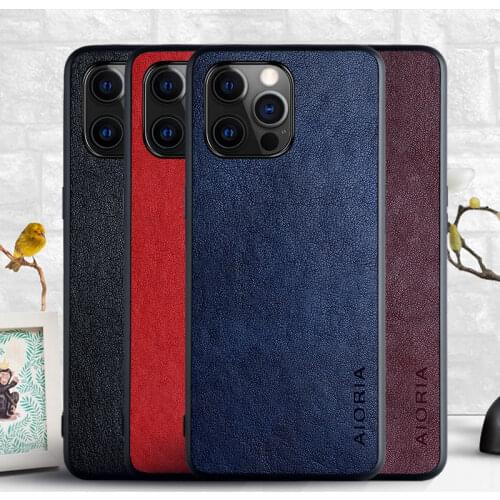 Case for Iphone 12 Mini 11 Pro XR XS Max X SE 2020 6 6s 8 7 Plus Luxury Classic Leather Phone Cover Funda for Iphone 11 12 Case