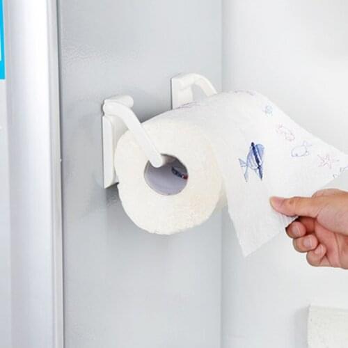New Adjustable toilet paper holder magnet towel storage rack Roll Paper Tissue Holder Cabinet Shelf kitchen accessories