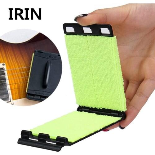 IRIN Electric Guitar Bass Strings Scrubber Fingerboard Rub Cleaning Tool Maintenance Care Bass Cleaner Guitar Accessories