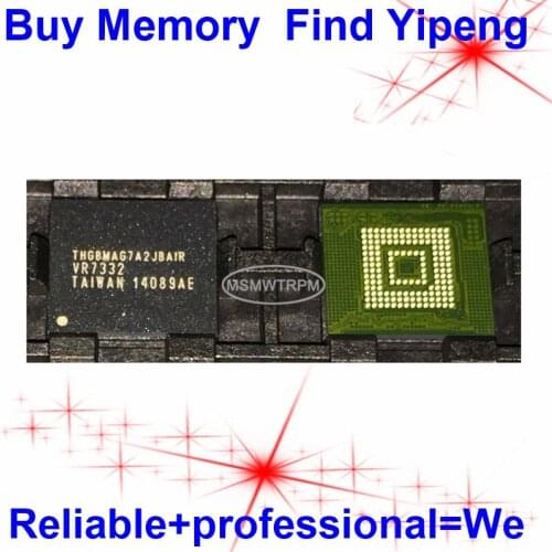 THGBMAG7A2JBAIR BGA153Ball EMMC4.5 4.5 16GB Mobilephone Memory New original and Second-hand Soldered Balls Tested OK