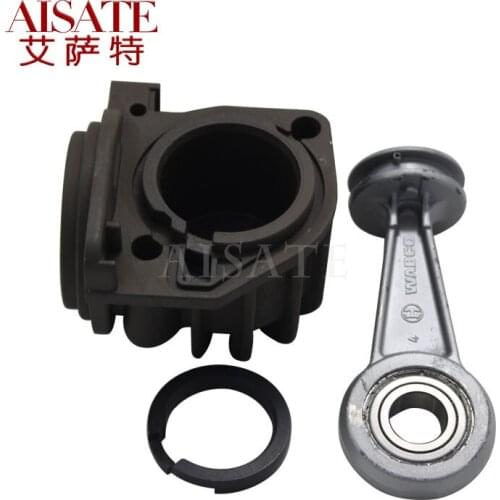 Air Suspension Compressor Pump Kit Cylinder Head Piston Rod Ring fit BMW E65 E66 X5 E53 E39 Compressor Car Pump Head 37226787616