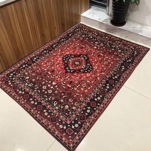 High Quality Turkey Carpets for Home Living Room Big Rug Rectangle Printed Persian Carpet Parlor Decorative Large Rugs 120*160cm