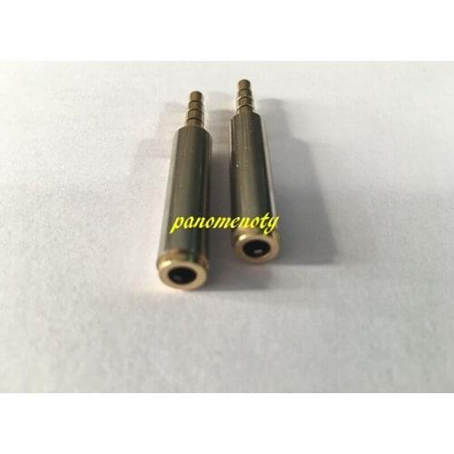 100pcs/lot Fast shipping Metal 3.5mm Audio OMTP to CTIA / CTIA to OMTP Converter Adapter For Headphone Earphone