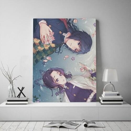 Canvas Print Demon Slayer Kimetsu No Yaiba Picture Wall Artwork Anime Character Paintings Home Decor Modular Poster For Bedroom