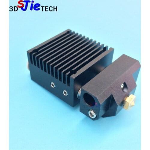 Black/silver updated Cyclops plus Multi-Extrusion set Multi Color 2 In 1 Out j-head HotEnd set for 3D printer parts