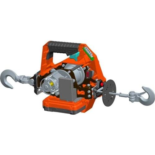 Portable winch Electric hoist crane Improver lithium battery power 1000lbs/455kgs