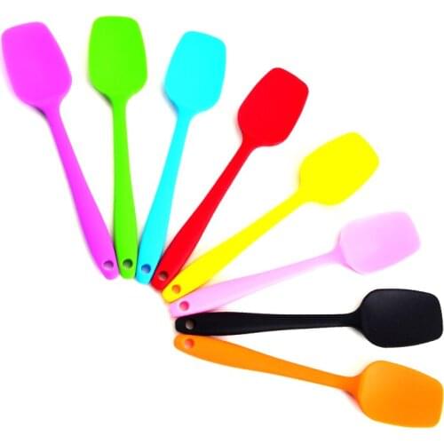 Cooking Silicone Spatula Set Cookie Pastry Scraper Cake Baking Spatula Spoon Scraper For Home Kitchen Tool Utensil Convenience