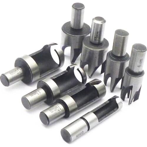 Straight And Tapered Wood Plug Cutter Wood Plug Hole Cutters Woodwork Drill Bit 1/4 3/8 1/2 5/8