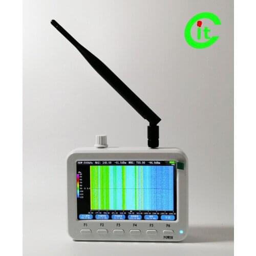 XT-127 Portable Spectrum Analyzer Signal Frequency Measuring Instrument 10-2700MHz pls tell me your email for English manual