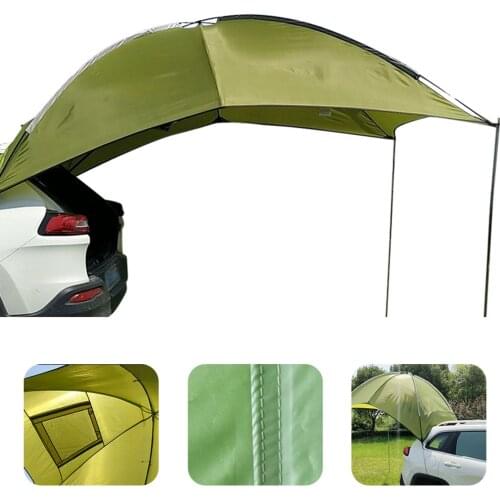 Light Weight Waterproof Durable Tear Resistant Multifunction Uses Auto Camping SUV MPV Trailer Teardrop Sedan Anti-uv Tent