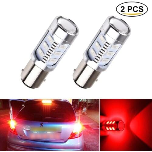 1157 BAY15D P21/5W LED Bulbs 12 SMD 5630 Chips High Power Lamps For Brake Lights Car LED Bulb White Red Yellow Auto 12V