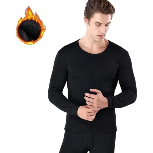 Thermal Underwear Men Winter Long Johns thick sets keep warm in cold days size M to 4XL