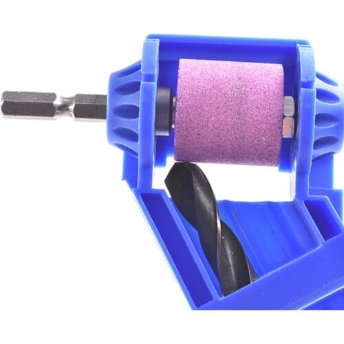 Cheapest Drill bit sharpener 2-12.5mm Portable Corundum Grinding Wheel Drill bit sharpener Titanium Drill Bit Powered Tool Set
