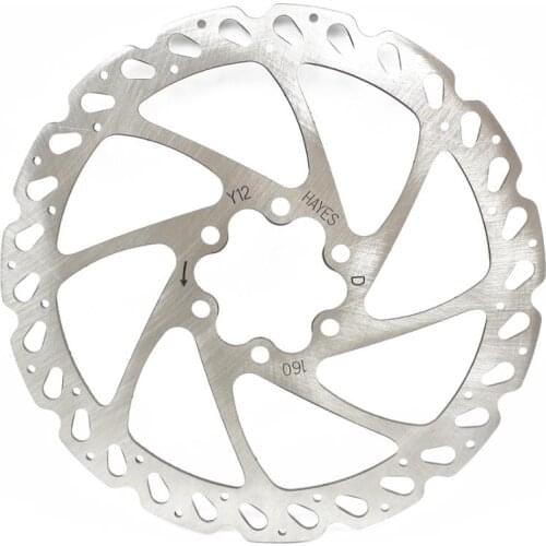 160mm MTB Road Bike Brake Disc Rotors Hydraulic Mechnical Mountain Bicycle Disc Brake Rotor 6 Bolts steel bike brake pads