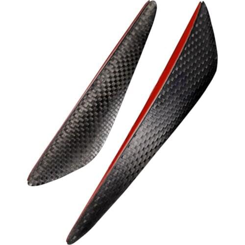 Decorate Front Bumper Spoiler Canard Lip Fin Air Knife For BMW Accessory