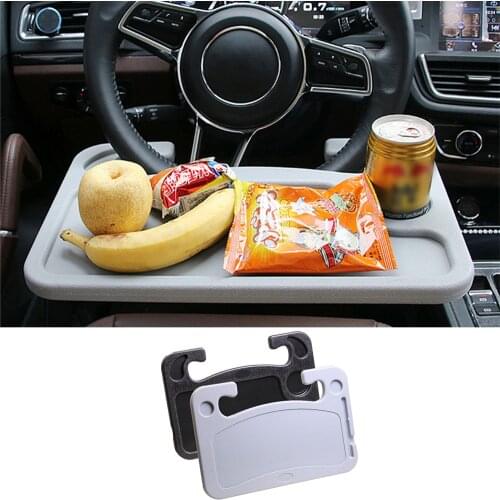 Universal Car Desk Car Accessories Laptop Computer Table Holder Auto Steering Wheel Drink Food Coffee Notebook Seat Tray Table
