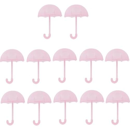 Pack of 12 Lovely Small Umbrella Candy Chocolate Favour Boxes Candy Gift Party Supplier