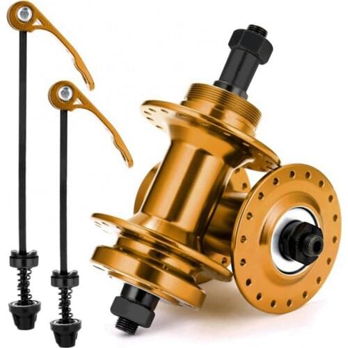 Bike Aluminum Alloy Fat Front Rear Hubs 36H Disc Quick Release Cycling Part