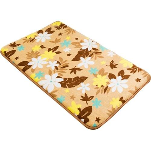 4 Colors Bathroom Carpet Doormat Kitchen Rug Floor Mat Bath Mats Absorbent Rug Soft Carpets Door Way Feet Rugs WC Foot Carpet