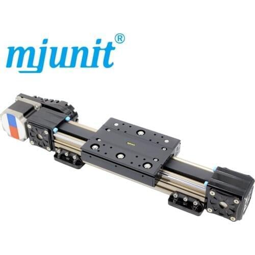 Mjunit MJ70 Automatic sliding table with belt drive guide for spraying machine and equipment for gluing paper box gluing machine