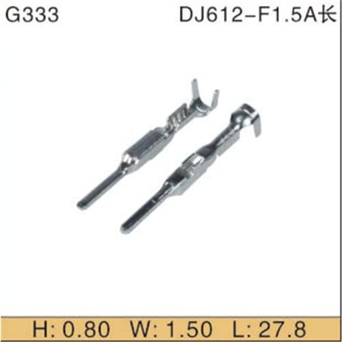 Free shipping 1000pcs Car Electronics & Motorcycle Accessories & Parts G333 male terminal connector