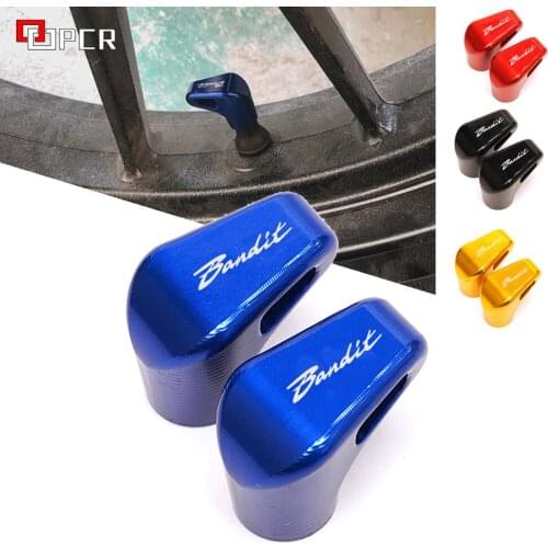 Motorcycle Tyre Valve Cover Tire Air Port Stem Cap Plug For SUZUKI Bandit 1200 1250/S/F 250 400 650 GSF650 GSX1250 GSX1400