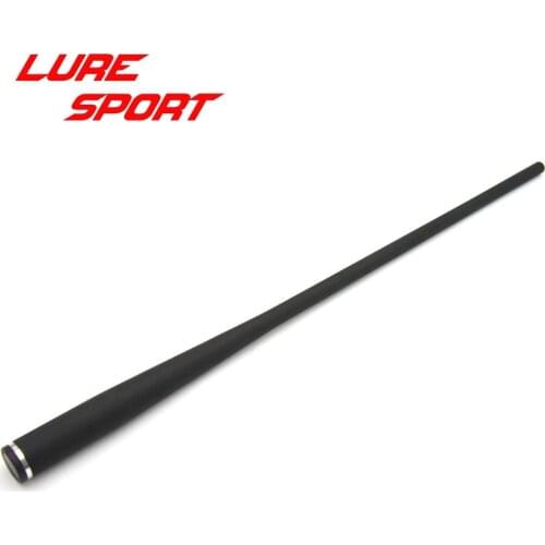 LureSport 55cm taper carbon frosted Paint handle Butt Cap blank Rod Butt Section Rod Building component Rod Repair DIY Accessory