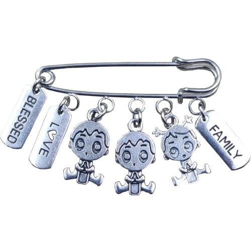 Mdogm Silver Brooches For Clothes