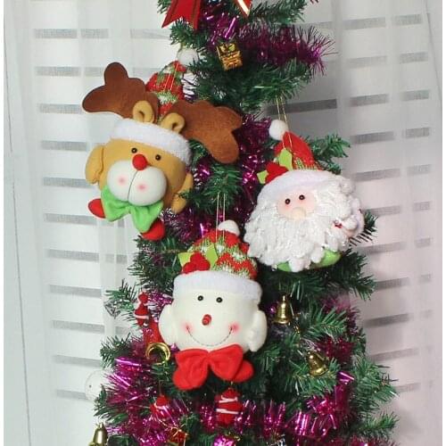 Large Size New Christmas Ornaments Christmas Tree Santa Claus Pendants Drop Christmas Decorations For Home Decoration -25