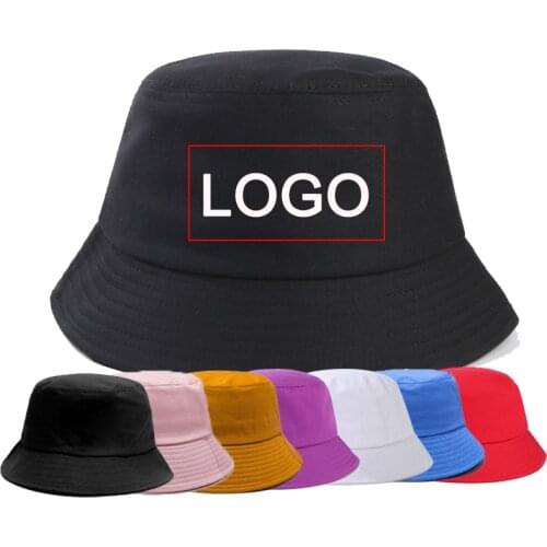 Bucket Hats Women Summer Sunscreen Panama Hat Men designer embroidery logo Foldable flat top bonnet Fisherman cap hunting beach