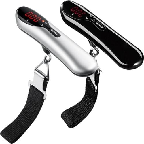 Portable 50kg/110lb Electronic hand held luggage scale Hanging Scales Weight Balance Travel suitcase case