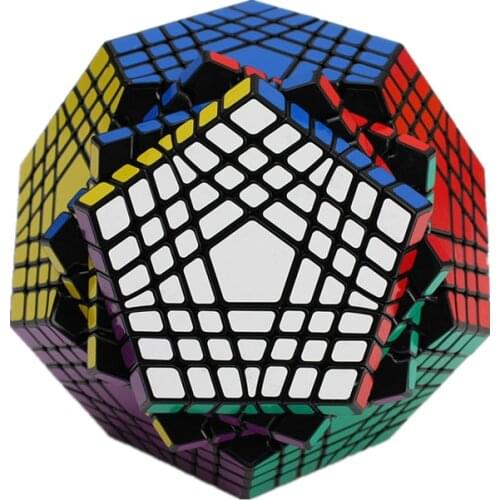 Shengshou 7x7 Megaminxed Cube 7x7x7 Dodecahedron cube shengshou Megaminxed 7x7 magic cube 12 sided Cubo Magico Puzzle Toys