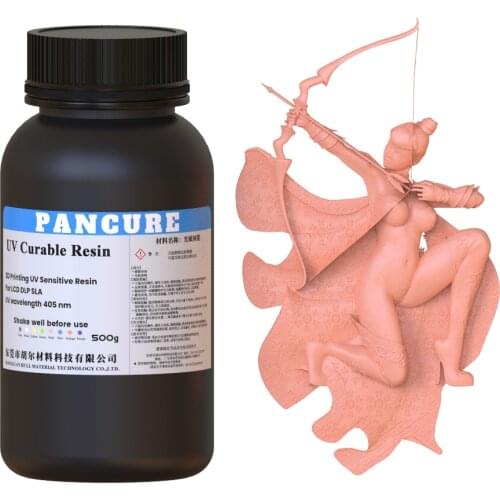 PANCURE 3D Printer Resin Universal 405nm Quick Curing DLP SLA UV Curable for LCD Printing Like Photon S Anycubic