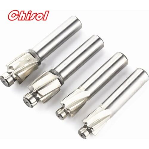 HSS Countersink Drill Cutter Straight Shank M3 M4 M5 M6 M8 M10 M12 M14 M16 M18 M20 Counter Spot Facer Cutting Tools