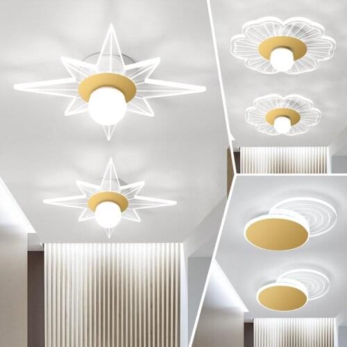LED ceiling lights balcony entrance cloakroom entry simple household bedroom small ceiling lamp corridor aisle lamps