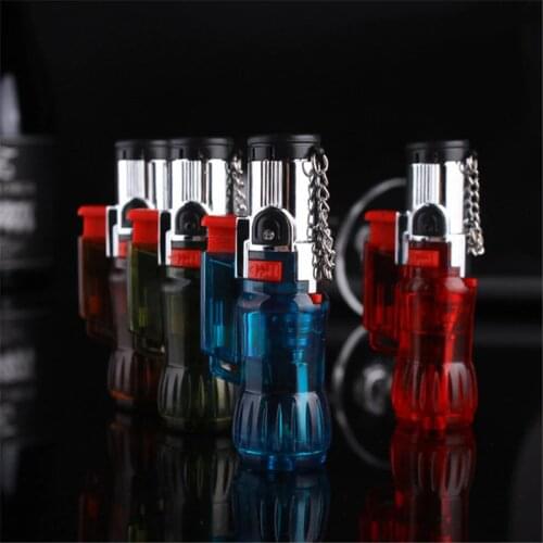 Outdoor Compact Torch Turbo Lighter Gas Windproof Jet Butane Portable Spray Gun Cigar Pipe Lighter 1300 C Free Fire