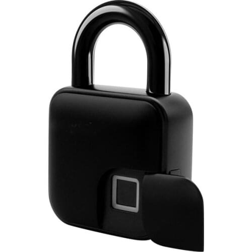 USB Waterproof Anti-theft Fingerprint ID Smart Keyless Lock Home Luggage Case Bag Padlock Super Long Standby Electronic Padlock