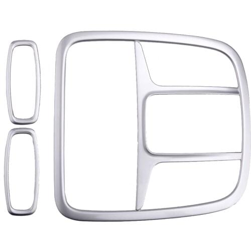 1Set Car Plastic Front&Rear Roof Reading Light Lamp Cover Trim Frame Fit For Kia Sorento 2016 2017 2018 2019 2020