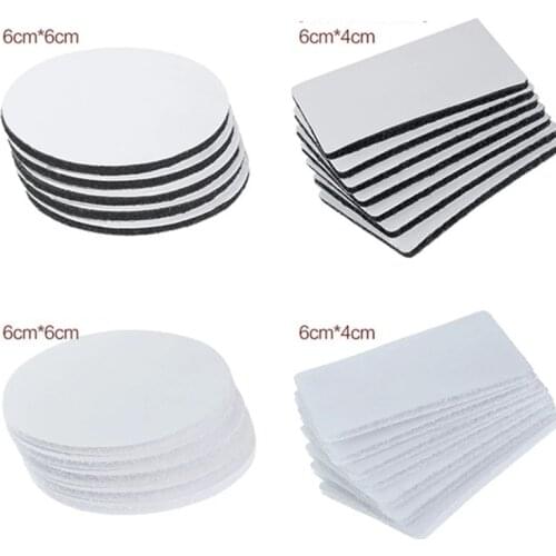 5-20Pairs/lot 60mm Strong Self Adhesive Fastener Dots Stickers Velcros Adhesive Tape For Bed Sheet Sofa Mat Carpet Anti Slip Mat