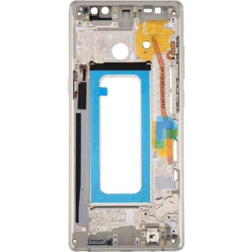 5pcs DHL for Samsung Galaxy Note 8 N950 Middle Frame Midplate Bezel Chassis Housing with Side Button SIM Card Tray Replacement