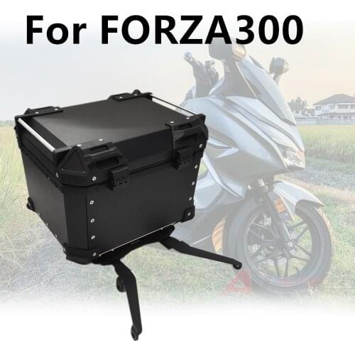 Motorcycle Accessories Trunk Storage Top waterproof Tail Box Rear Luggage Case 45L 55L 65L For Honda Forza300 2018 2019 2020