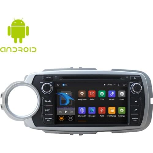 Android 9.0 RAM 4GB 64GB Octa Core Car GPS Navigation For Toyota Yaris 2012 2014 2015 2016 2017 2018 Car radio player with DVD