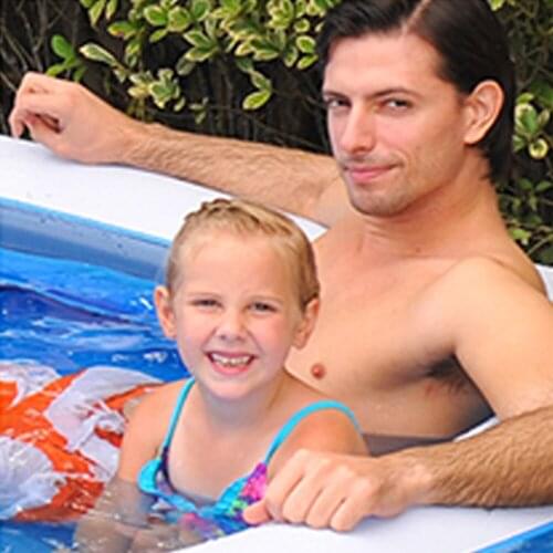 Swimming Pool Outdoor Water PVC Safe Durable Home Swimming Pool Portable Blue Vacation Sea Inflatable Swimming Pool Fashion