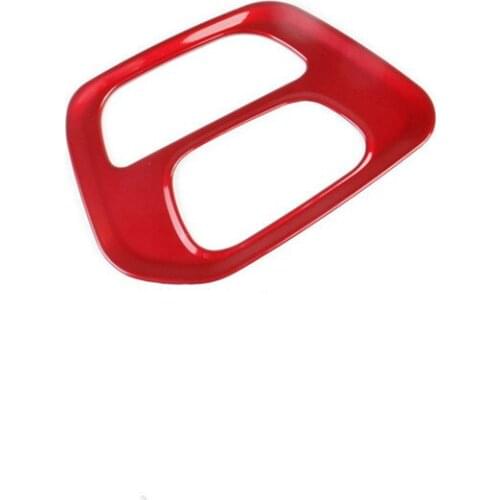 For Dodge Challenger 2015-2020 Carbon Fiber Inner Gear Shift Panel Decoration Cover