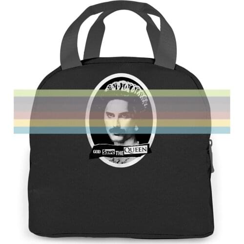 God Save The Queen Freddie Mercury , All s Over Style Styles women men Portable insulated lunch bag adult