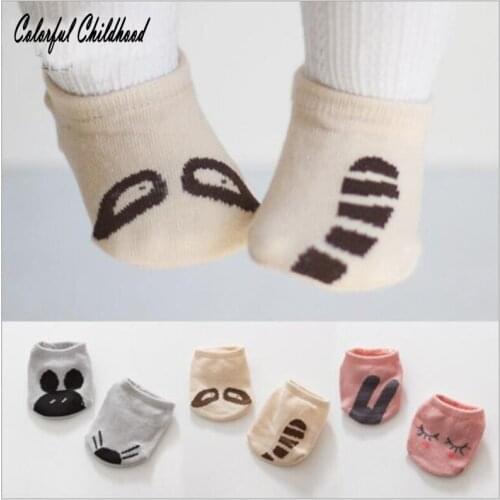 Newborn Cotton Baby socks floor socks Boys Girls Cute Cartoon animal Baby Toddler Socks infant Anti-slip socks