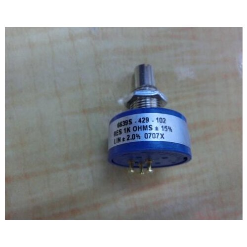 Bourns import 1K conductive plastic potentiometer plus or minus 15% 6639S-429-102 switch